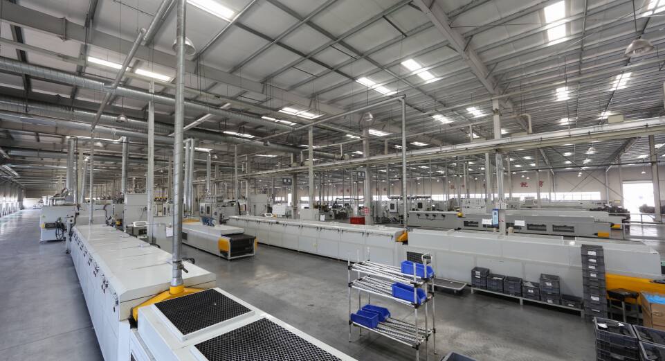 V-Trust production workshop floor