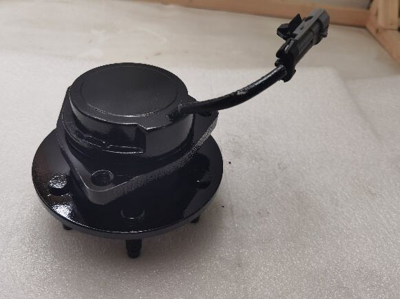 Wheel hub with ABS sensor harness