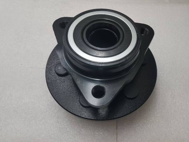 Wheel hub bearing seal detail
